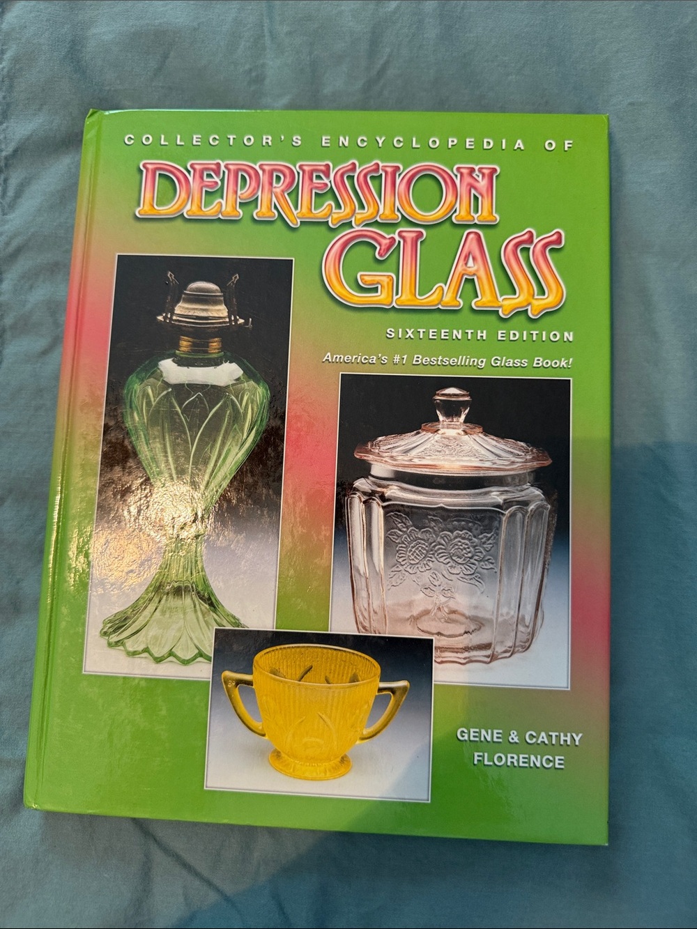 Depression Glass Reference Book - Green Cover